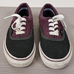 Vans 'Era - Two Tone' Sneaker, Purple & Black Childrens Size 13/30.5 (Ages 8-12)